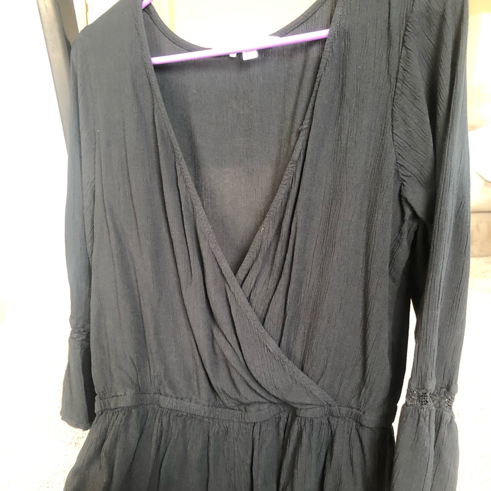American eagle black romper